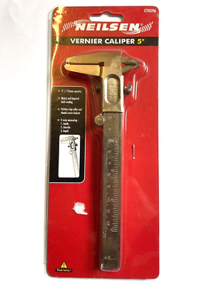 5'' Messschieber mit metrischem & imperialem Doppelmessgerät - Neilsen CT0596