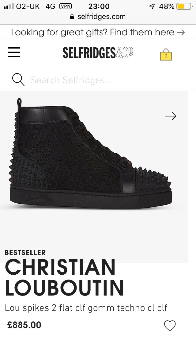 Lou spikes, Black, Size 10, home techno RRP£885 image 8
