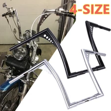 10'' 12'' 14'' 16'' 18" Ape Hanger Fat Bar 1-1/4" Handlebar For Harley Glide XL