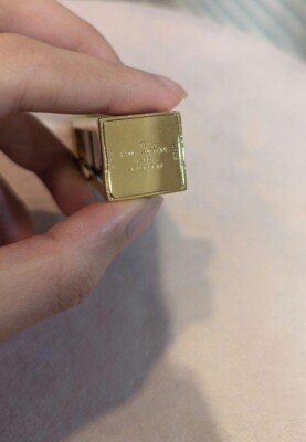 LOUIS VUITTON × Supreme Dice Key Chain Brown/Gold MP2072 LV Japan