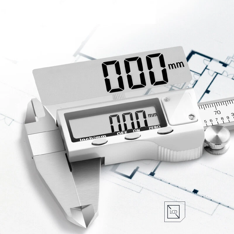 deli Vernier Precision Micrometer Machinist Vernier Caliper Thickness Gauge - Image 2 of 4