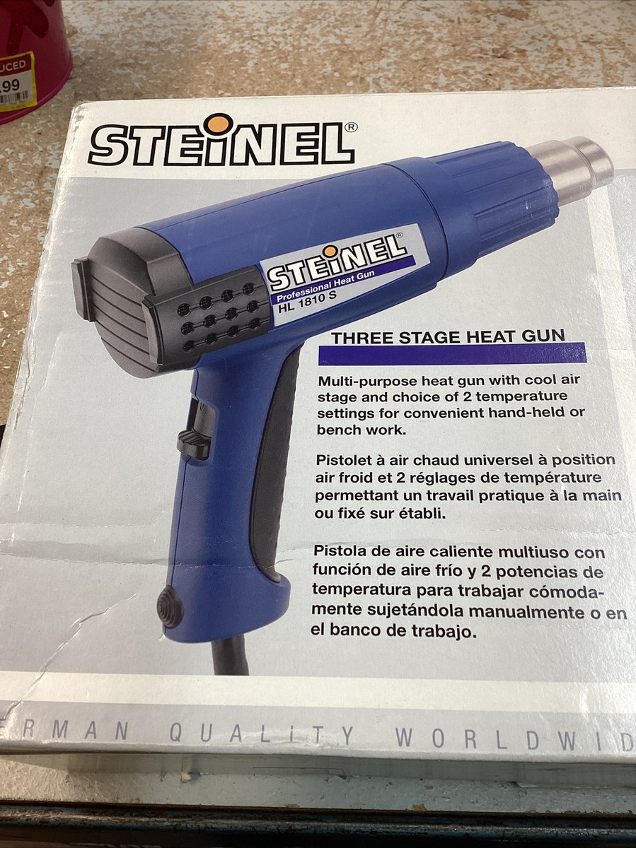 STEINEL HL 1810 S Type 3481 VARIABLE TEMP HEAT GUN 120v/1400W HD
