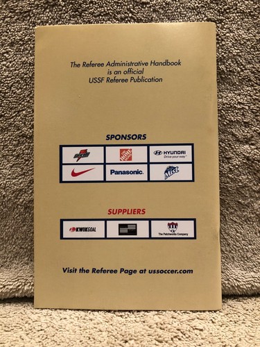 2006 soccer book - "Referee Administrative handbook" by USSF - Picture 3 of 6