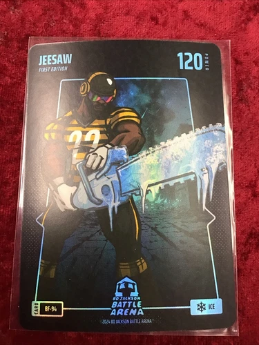 BO JACKSON BATTLE ARENA ~ #BF-94 ~ ICE ~ JEESAW FOIL (NAJEE HARRIS)
