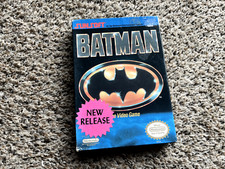 Batman: The Video Game (NES, 1990) GAME & BOX! FREE SHIPPING!