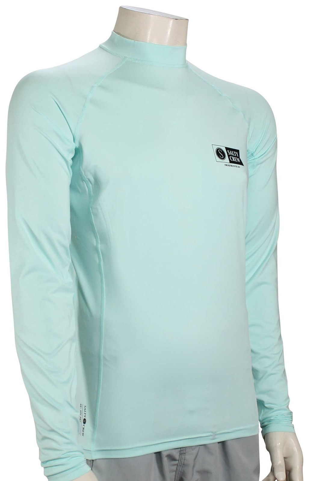 Рашгард Salty Crew Shelter LS морская пена новый 9190₽