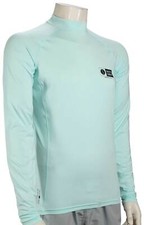 Salty Crew Shelter LS Rash Guard - Sea Foam - New