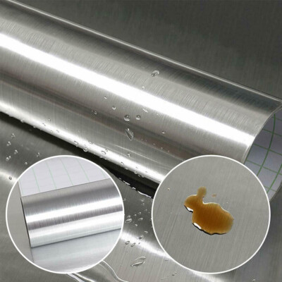 9.8ft Metallic Contact Paper Wallpaper Self Adhesive Removable Wall Sticker