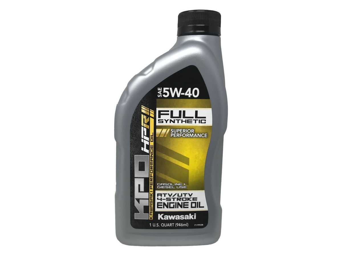 Kawasaki Genuine OEM KPO Full Synthetic 5W-40 Oil K61027-500