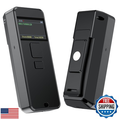 Symcode Bluetooth Barcode Scanner Wireless with Display Screen with Magnetic 