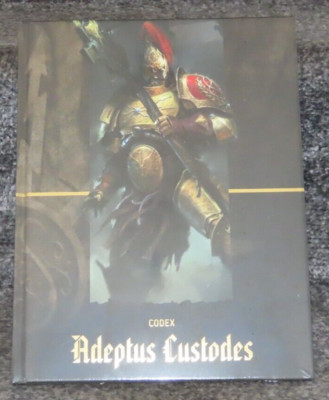 Games Workshop Warhammer 40k Codex Adeptus Custodes Collectors Edition 2024 Neu in OVP