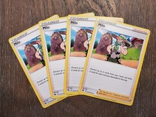 Milo 4x Trainer Playset Supporter 057/073 Champions Path Pokémon NM 