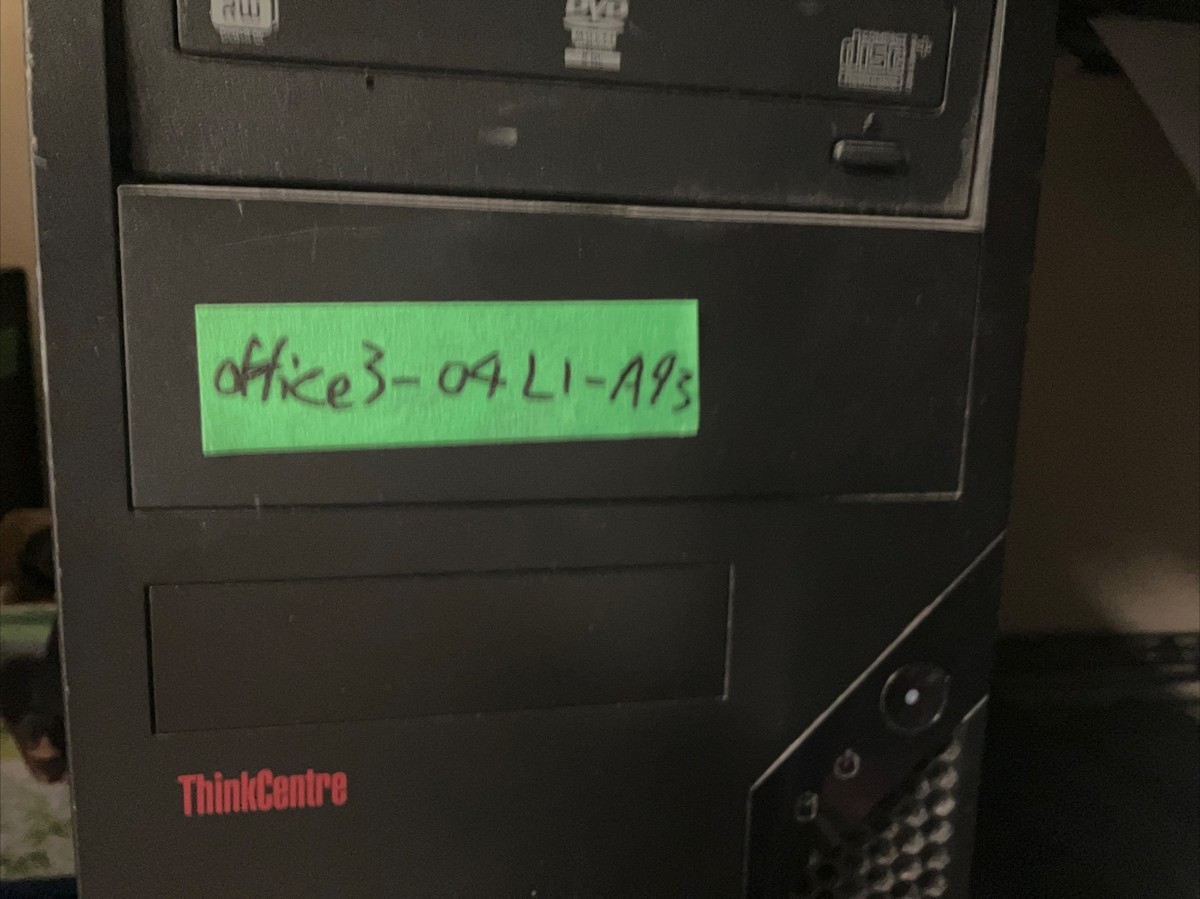 Lenovo ThinkCentre A93 Desktop Intel Core 2 Duo CPU / 2GB