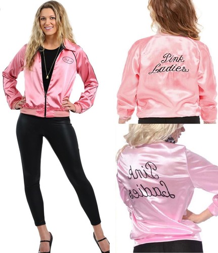 Womens Ladies Fashion Grease Pink 