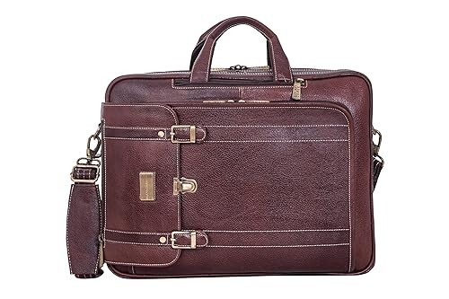 Nuevo Cuero Bandolera Portátil Hombro Cruzado Viaje Bolso De Mano Hombre - Imagen 1 de 6