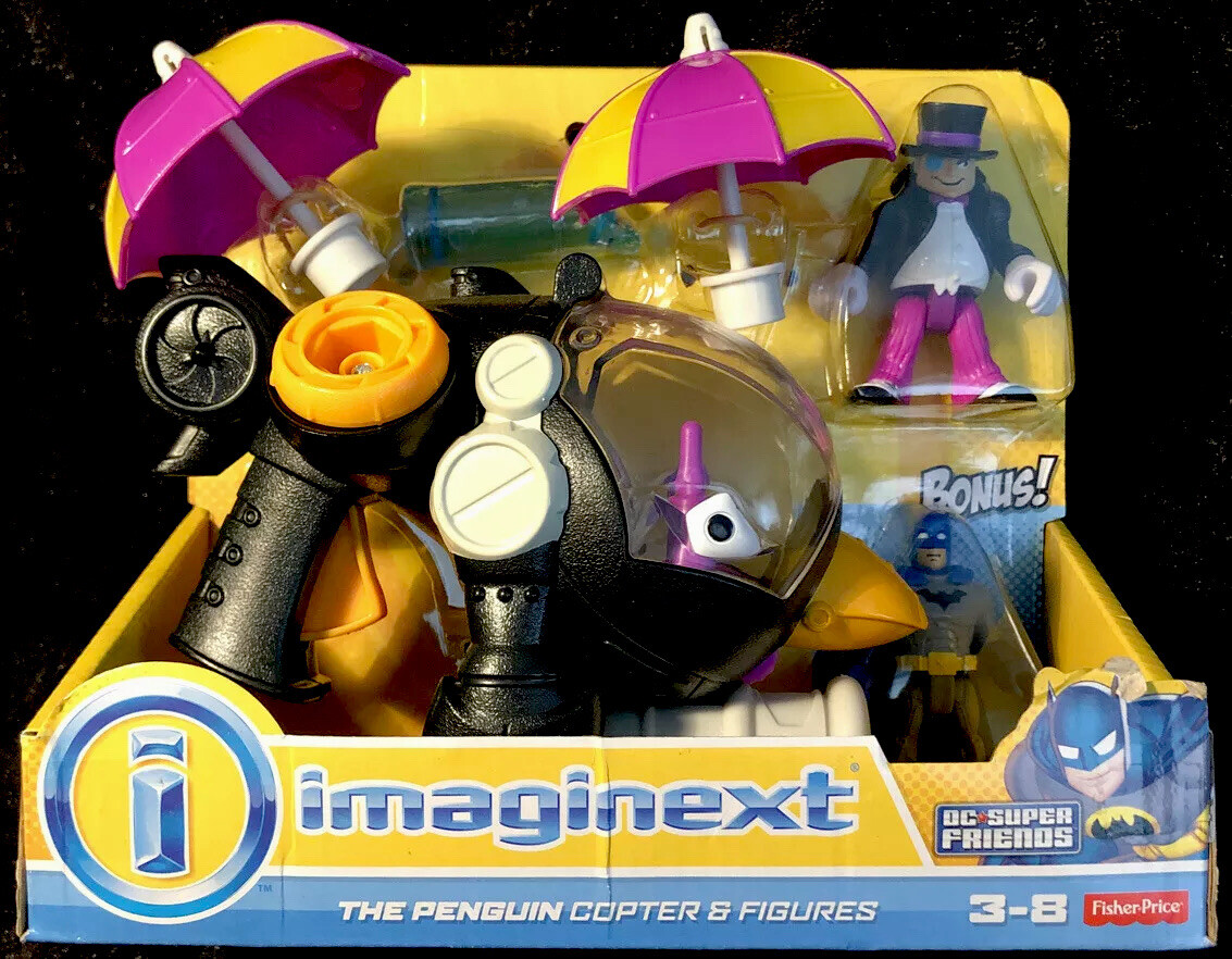 imaginext penguin copter