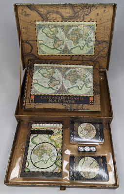 Card and Dice Games Gift Set - N.A.C. Bathe