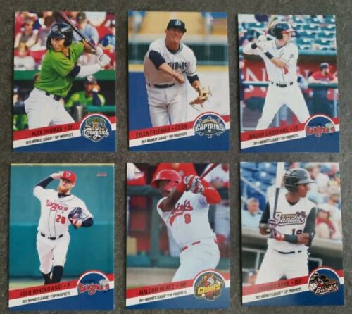 2019 Midwest League Top Prospects EINZELKARTEN aus Set - WÄHLEN SIE IHREN SPIELER - Bild 5 von 6
