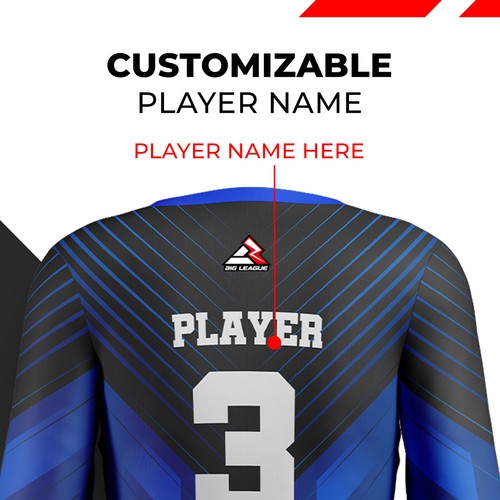 CUSTOM Sports Jersey Personalized Name Number - Mavericks - Volleyball jersey - Picture 4 of 9
