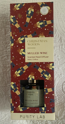 Purity Lab Australia Christmas Woods Mulled Wine Scented Reed Diffuser 3.4 oz.