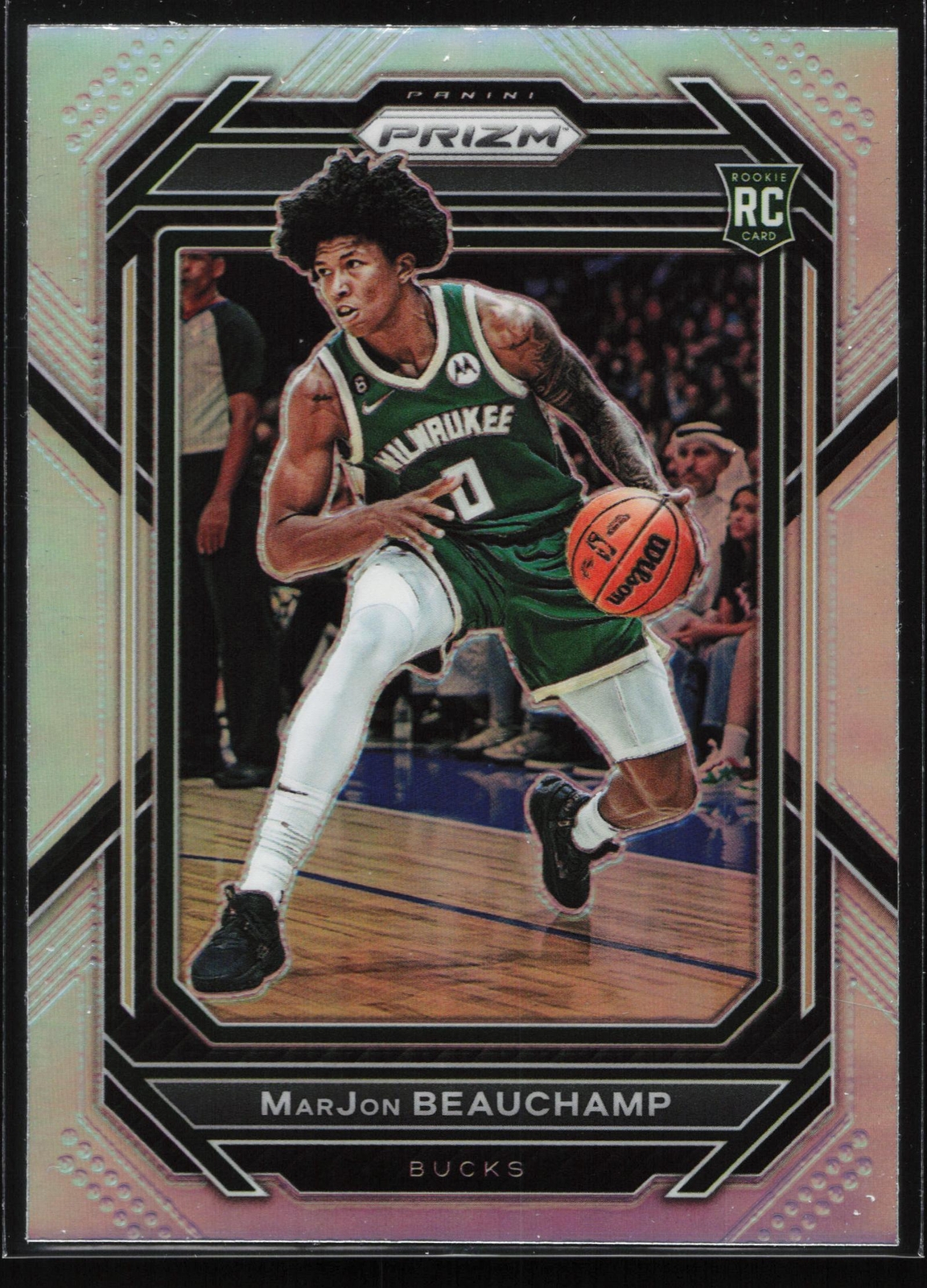 2022-23 Panini Prizm MarJon Beauchamp #268 Prizms Silver RC