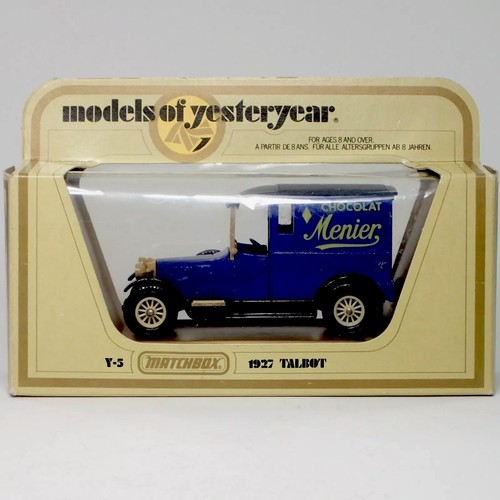 Matchbox Models of Yesteryear Y-5 1927 Talbot Van "Cocolat Menier" Vorserie! OVP - Bild 1 von 10