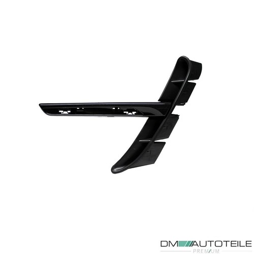 2x Sport Kotflügel Set +Halter Hochglanz Schwarz passend für BMW 3er F30 F31 - Afbeelding 4 van 5