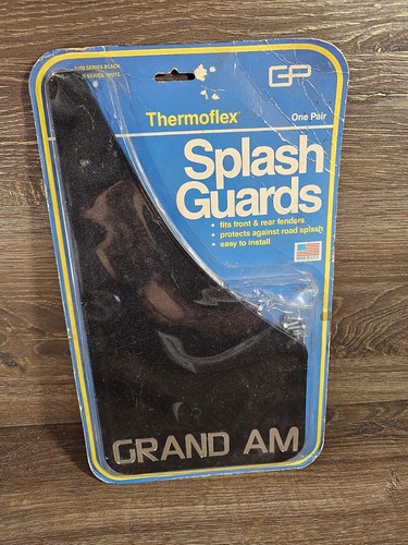 NOS Pontiac Grand AM Thermoflex Splash Guards Flaps Accessory Car Made USA