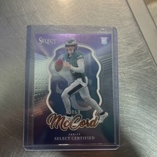 2025 Panini Select - Select Certified Rookies Kyle McCord #14 (RC)