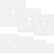 14 Large Paint Stencils for Wood Plastic Fabric Walls Arts Home Decor