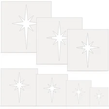 14 Large Paint Stencils for Wood Plastic Fabric Walls Arts Home Decor