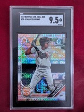 2019 Bowman - Chrome Prospects Marco Luciano #BCP-82 Mojo Refractor SGC 9.5