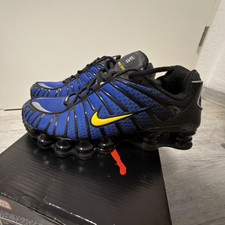 Nike Shox Herren Sneaker Low Top Blau/Schwarz...