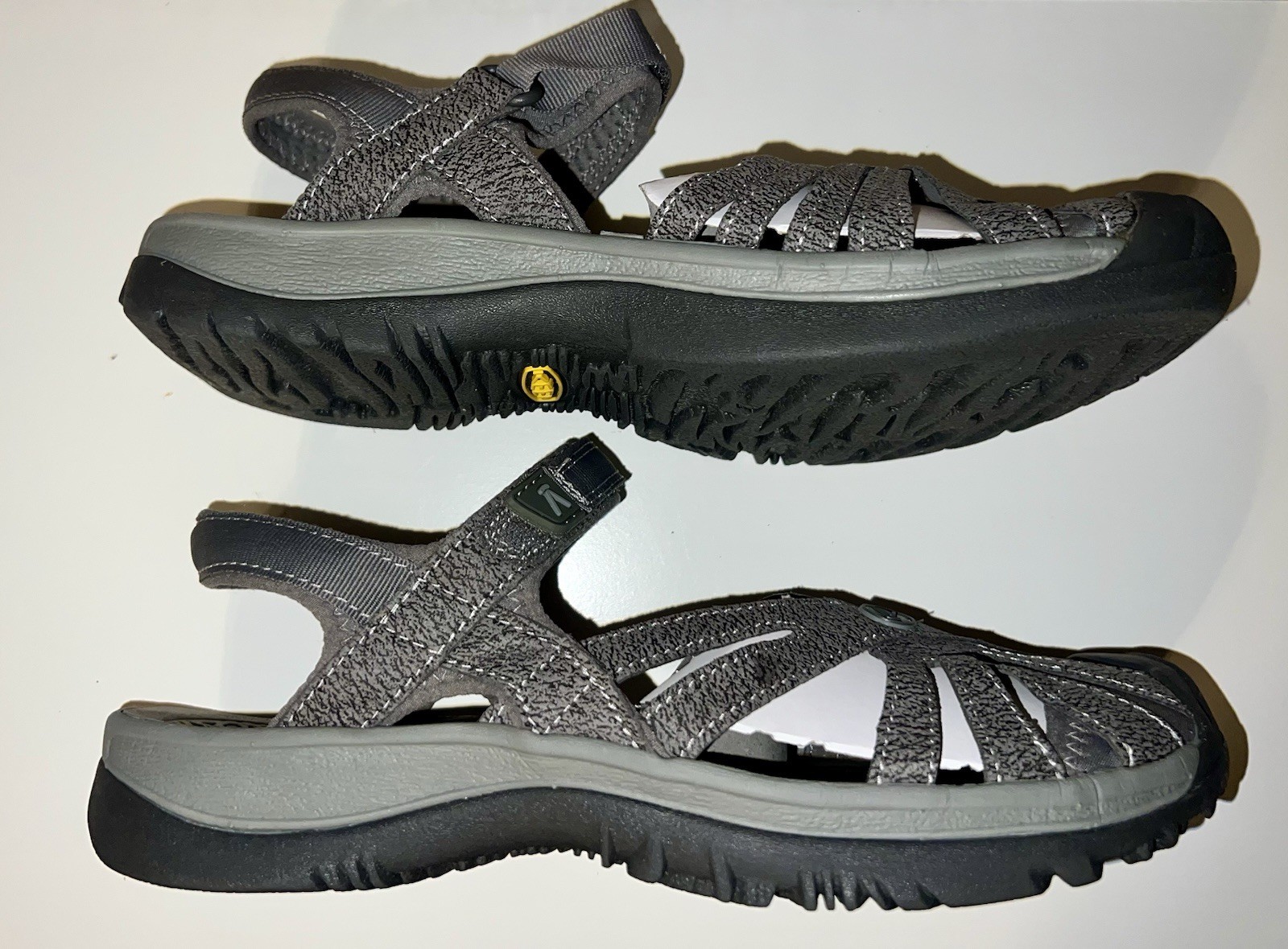 Sandali Keen Rose casual punta chiusa donna US 10 grigio gargoyle nuovi senza scatola