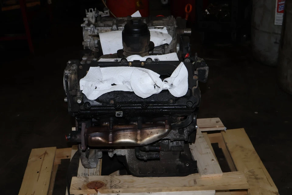 *TAL CUAL* AUDI Q7 2010-2015 3,0 L - Motor TDI Conjunto de bloque largo 059100099D Foto 4 de 4