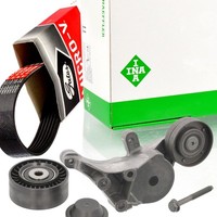 Gates 6PK1660 Keilrippenriemen + Rolle FüR Audi VW Golf Seat Skoda