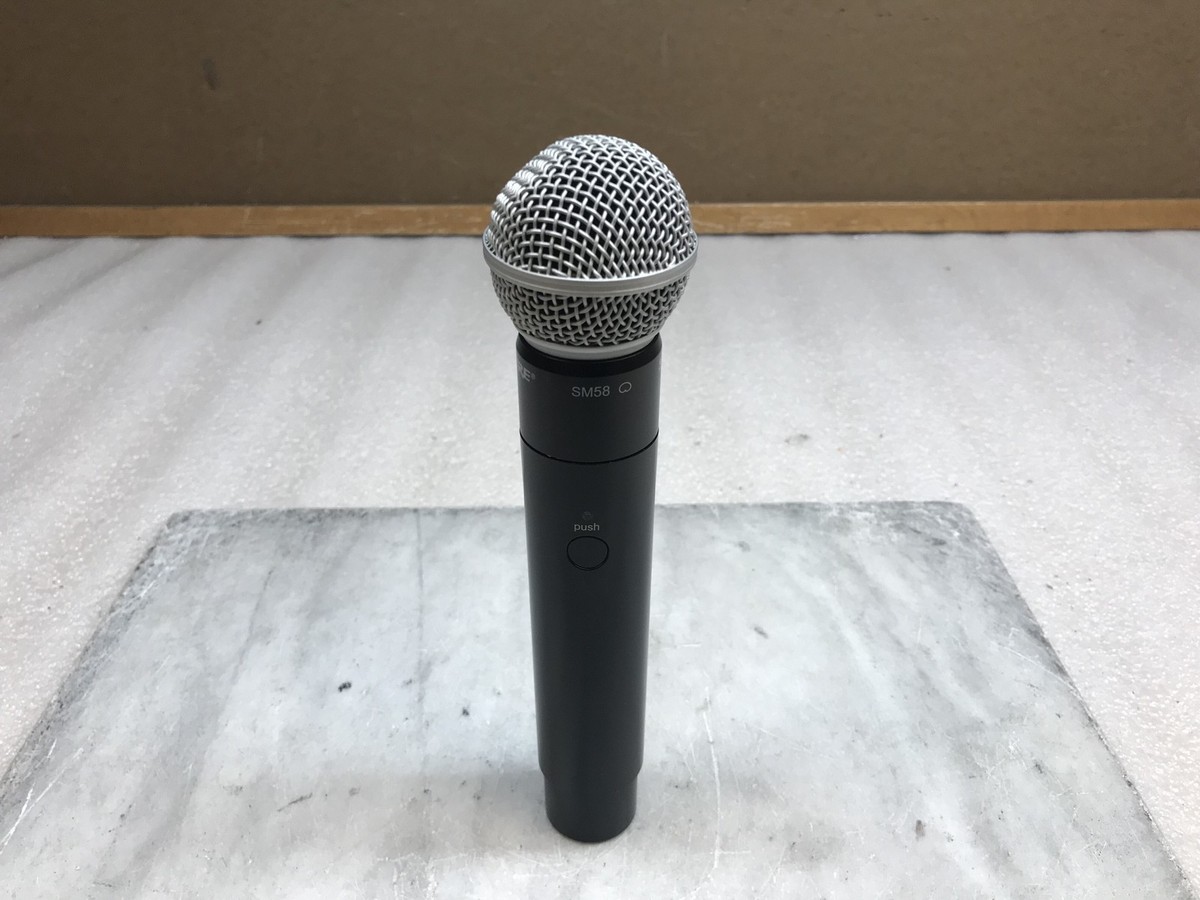 Shure MXW2 Z10 Handheld Microphone SM58 Capsule MHz 1920-1930 | eBay