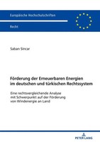 FöRderung der Erneuerbaren Energien Im Deutschen Und TüRkischen Rechtssystem