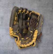 Rawlings Youth Baseball Glove Highlight Series H100BRC 10" RHT Brown Basket-Web