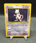 Pokemon 1999 Base Set - Mewtwo Holo Holographic 10/102 - LP/MP