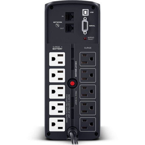 CyberPower CP1000PFCLCD-R 1000VA/600W Reiner Sinus USV - Zertifiziert Refurbished - Bild 4 von 6