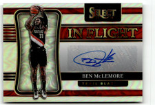 Panini Select Baseball NBA 2021-22 No. IF-BML Ben McLemore Auto 7/299