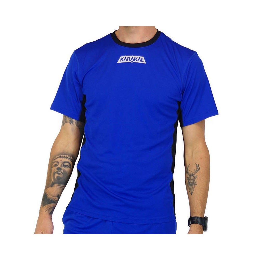 Tshirts Universal Herren Karakal Pro Tour Tee KC5422 Blau