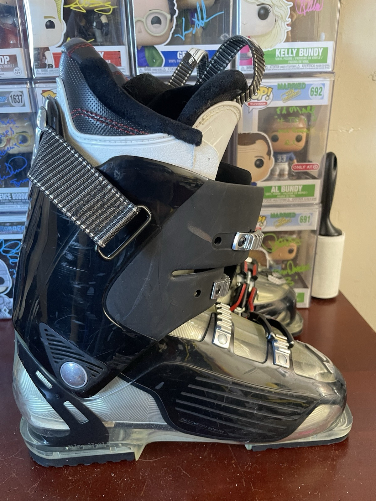 Scarponi da sci Salomon Impact 90 molto buoni Mondo Point misura 27 5