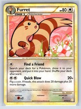 Furret 21/123 HeartGold & SoulSilver Pokemon Heavily Played on eBay