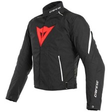 Giacca Dainese Laguna Seca 3 D-Dry Nero Lava Rosso Bianco