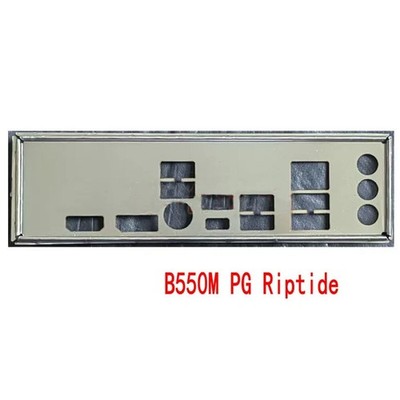 For ASRock B550M PG Riptide IO   I/O   Back Plate BackPlate *pt