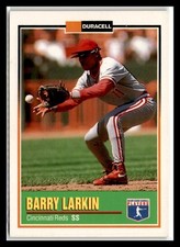 Barry Larkin 1993 Duracell Power Players II #17 Cincinnati Reds