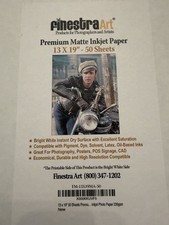 13"x19" Finestra Art Premium Matte Inkjet Photo Paper - 46 Sheets - READ