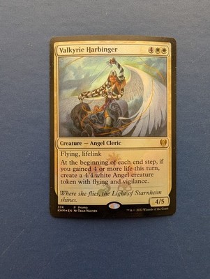 MTG Valkyrie Harbinger: Kaldheim FOIL #374   NM+